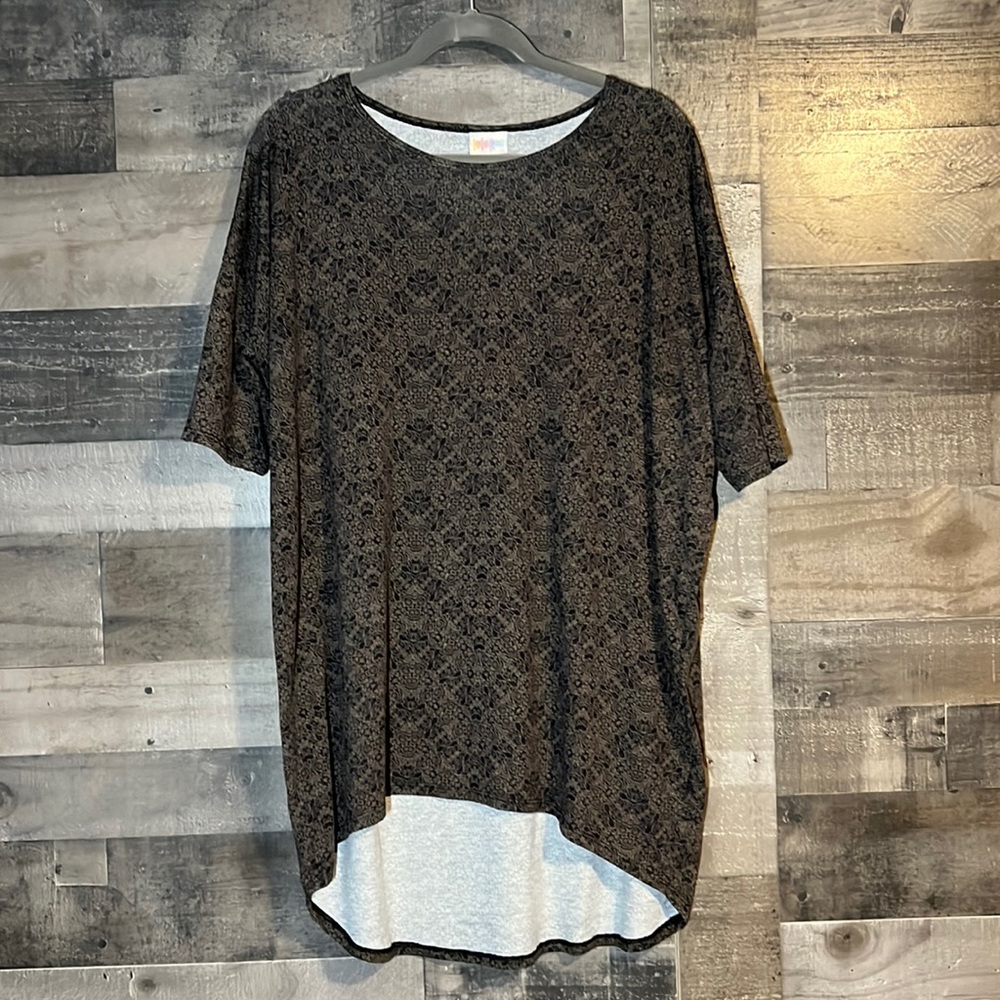 Black & brown Lularoe Irma